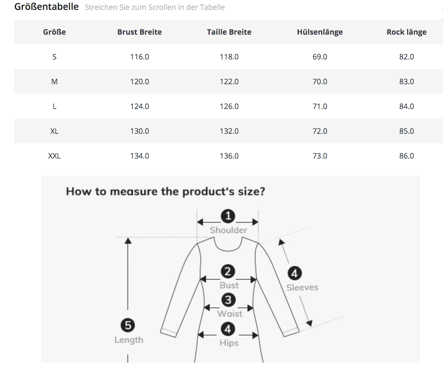 Strickkleid mit Rollkragen