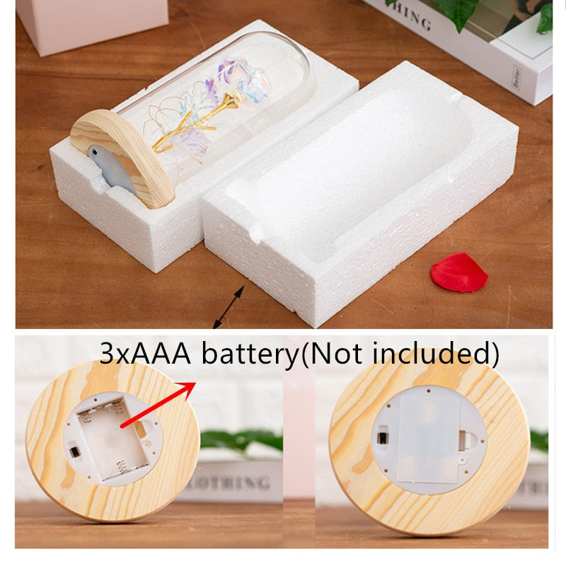 Valentinstag Rosen Led