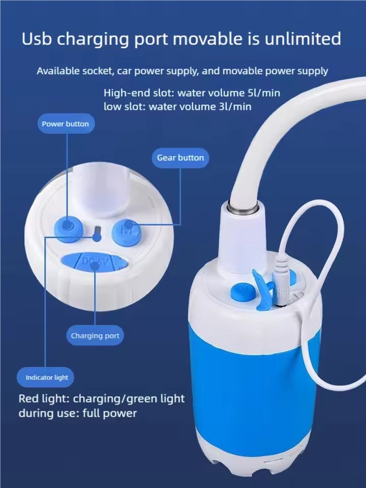 Kabellose Camping Dusche