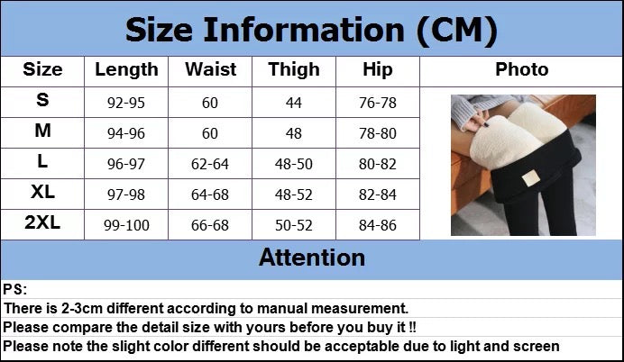 Flauschige Winter Leggings