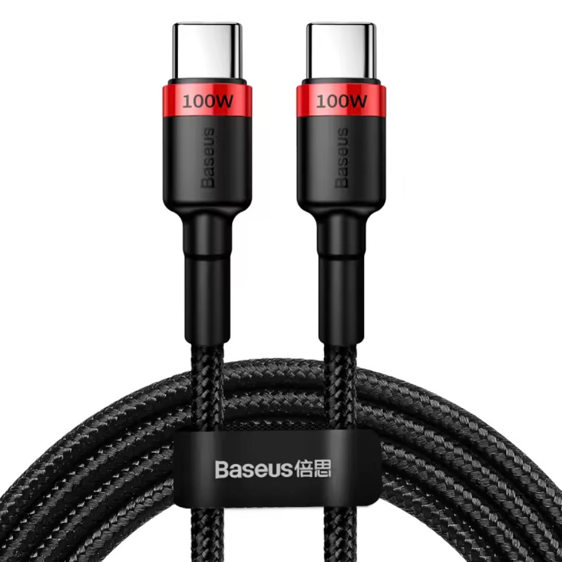 2m Schnnellladekabel USB C Rot