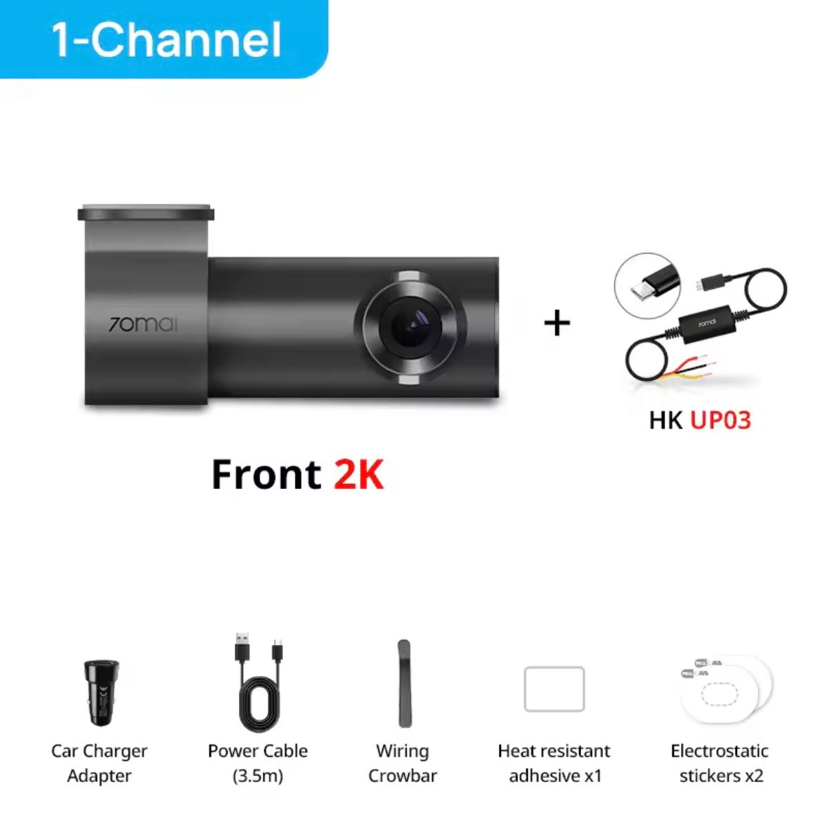 Dashcam M310 Plus HK UP03