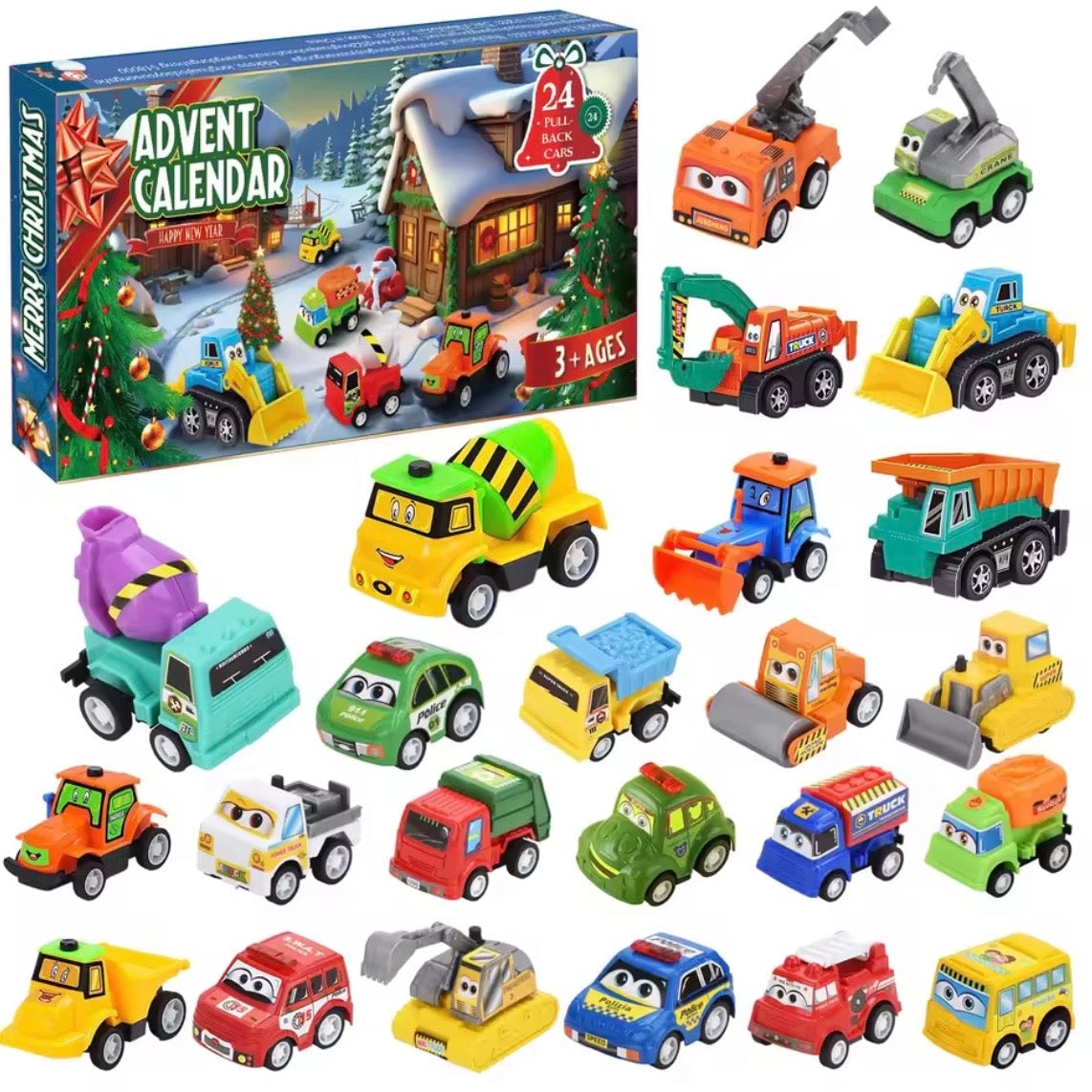 Autospielzeug Adventskalender