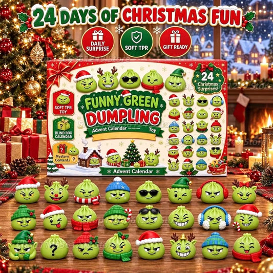 Dumpling Adventskalender Grün