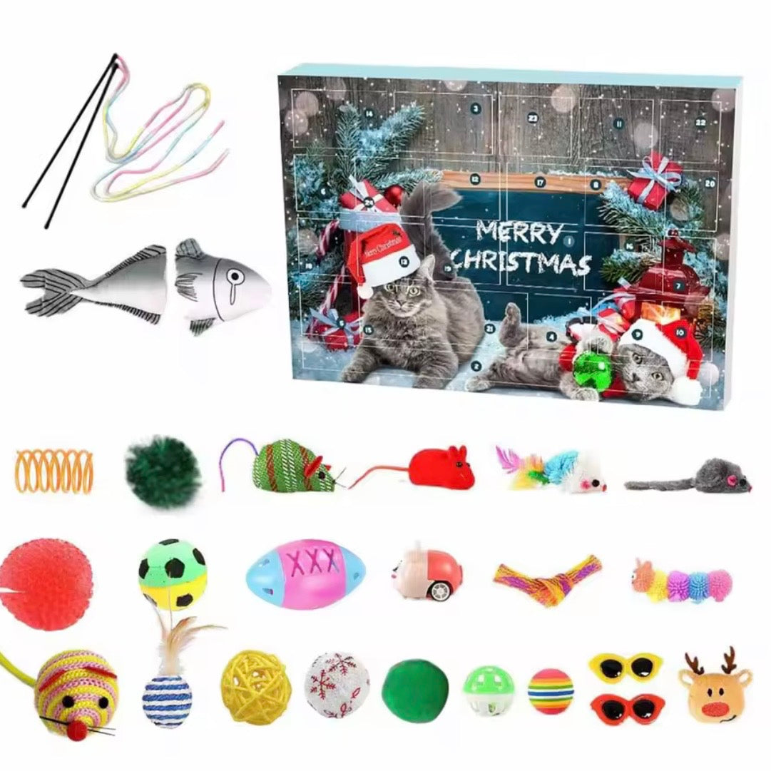 Katzenspielzeug Adventskalender