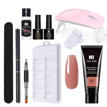 Nagel Set mit UV Gel