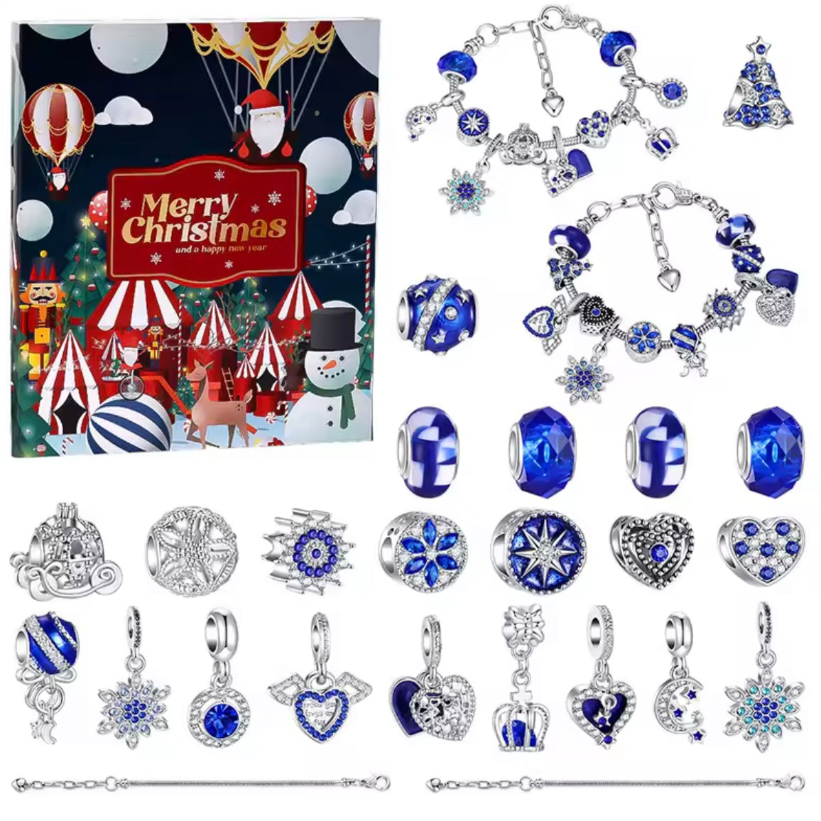 Charm Armband Schmuckset Adventskalender