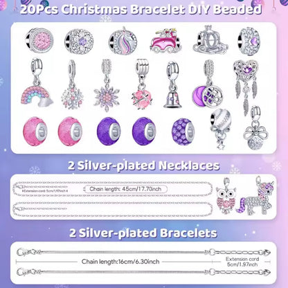 Charm Armband Schmuckset Adventskalender