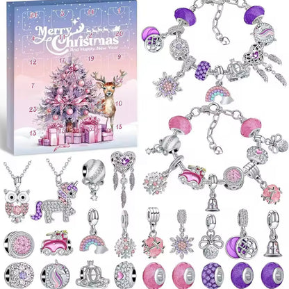 Charm Armband Schmuckset Adventskalender Set 2