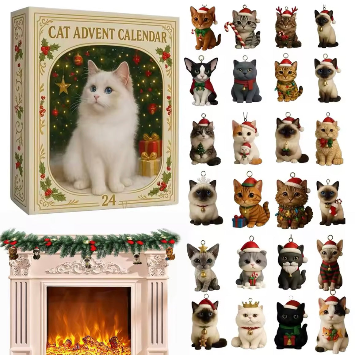 Katzen Adventskalender