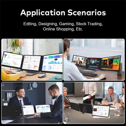 Doppel Bildschirm 14-16 Zoll