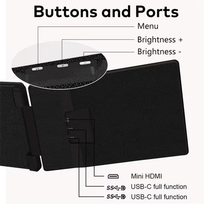 Doppel Bildschirm 14-16 Zoll