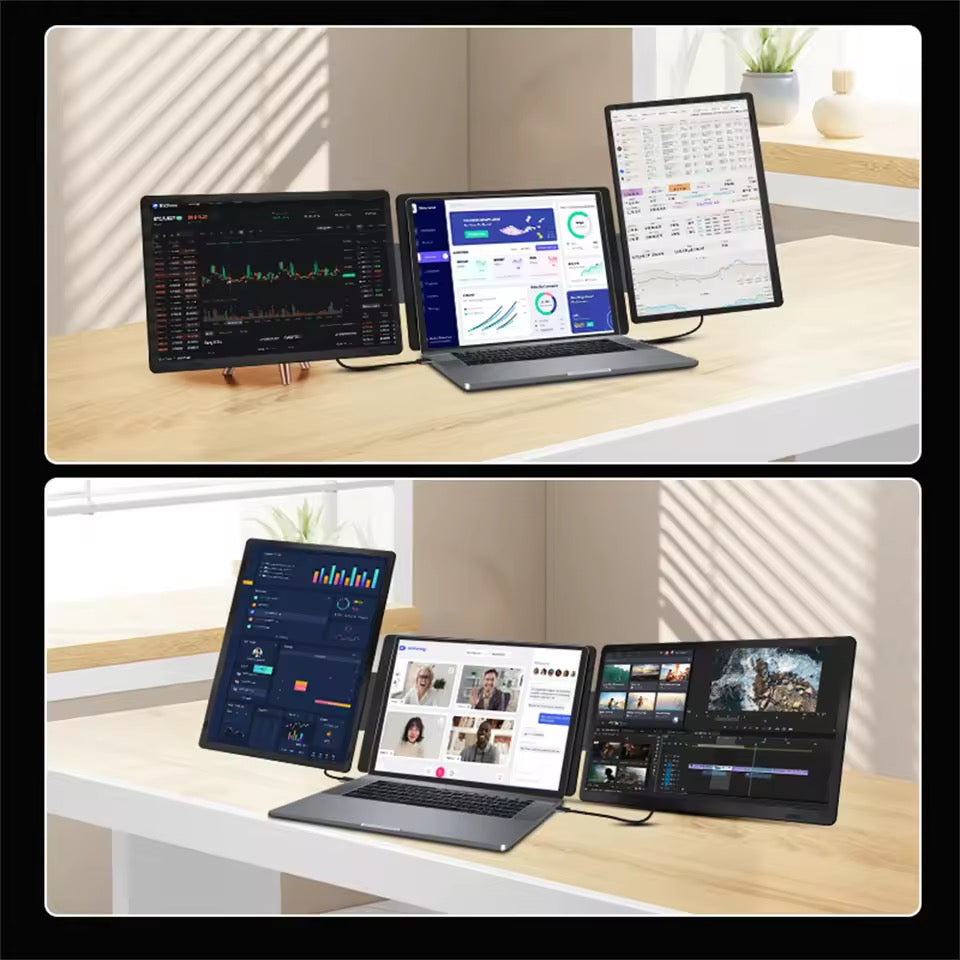 Doppel Bildschirm 14-16 Zoll