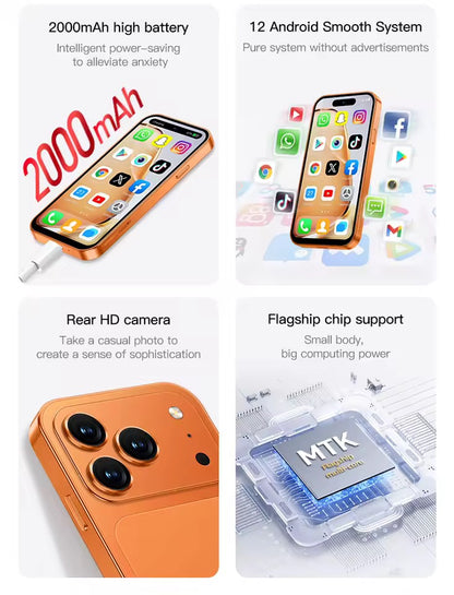 Mini Smartphone A18 Pro