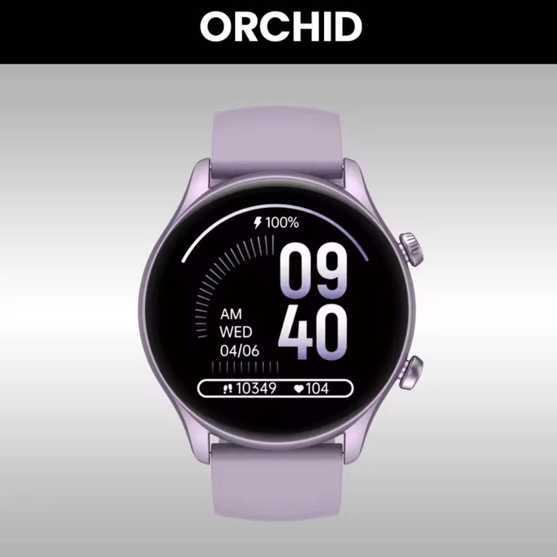 Smart Watch Pro Lila