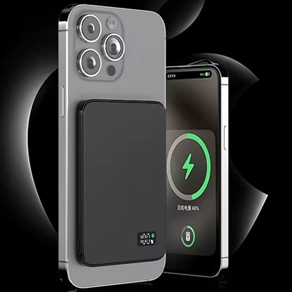 Magnetische Power Bank 10000mAh Schwarz