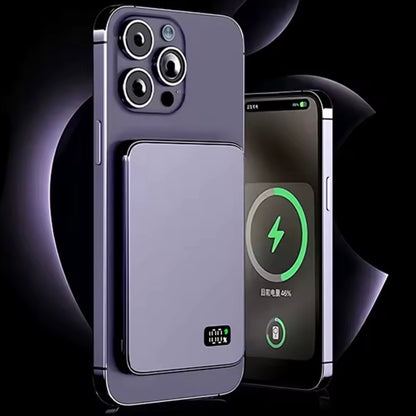 Magnetische Power Bank 10000mAh Lila