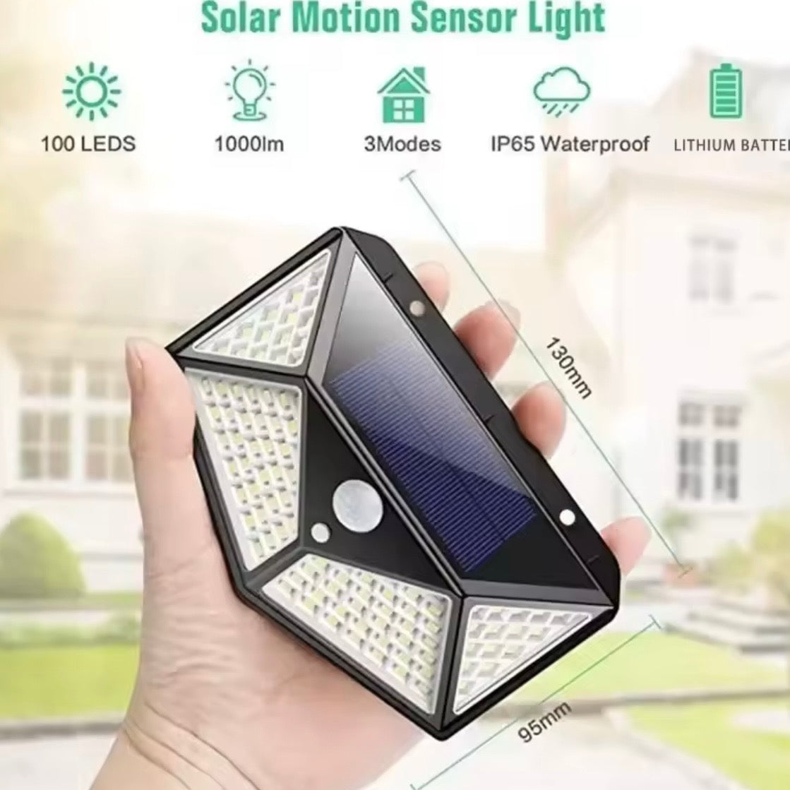 LED Solar Wegbeleuchtung