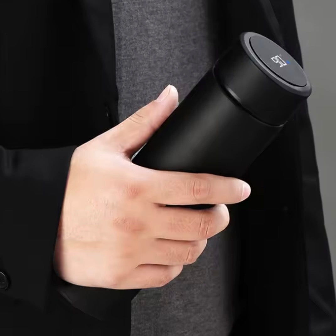 Thermoskanne mit Themperaturanzeige