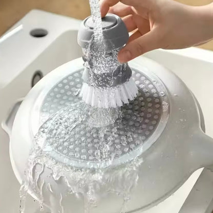 Spülbürste mit Seifenspender