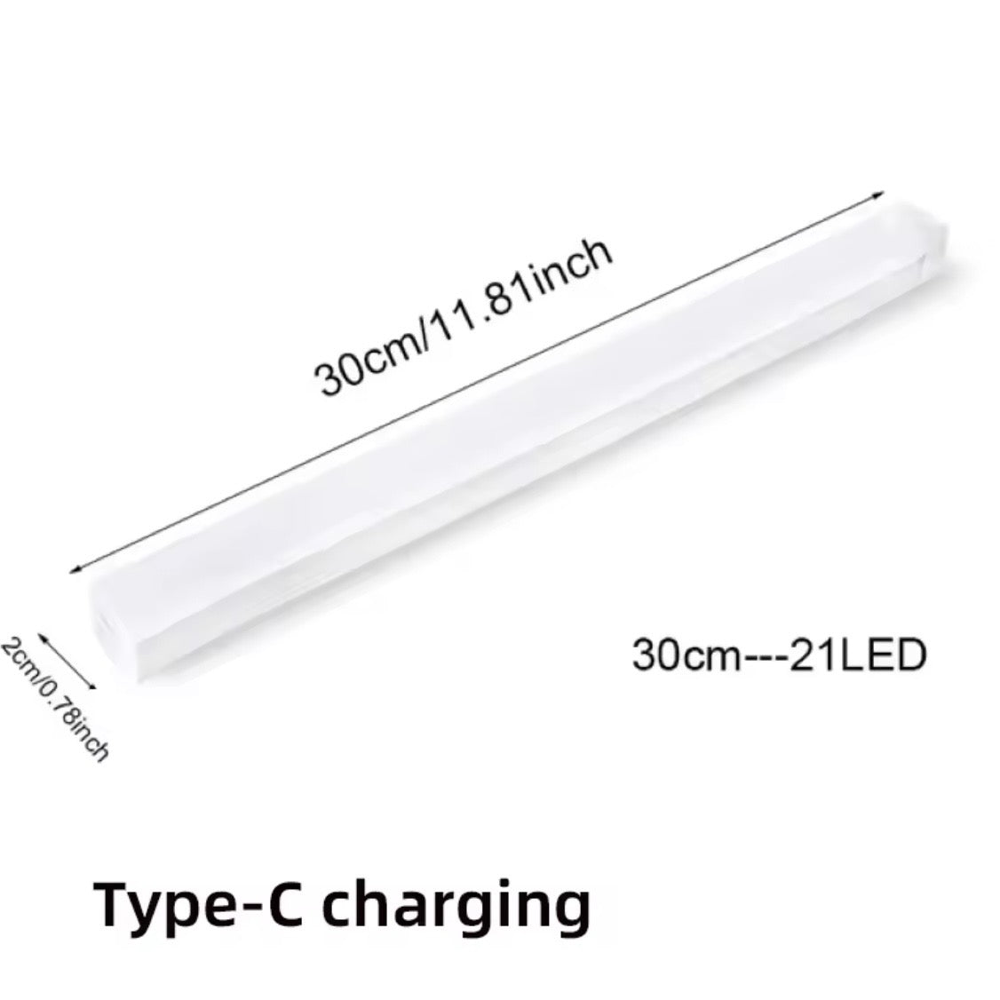 LED Untersichtsleuchte mit Bewegungsmelder 30cm