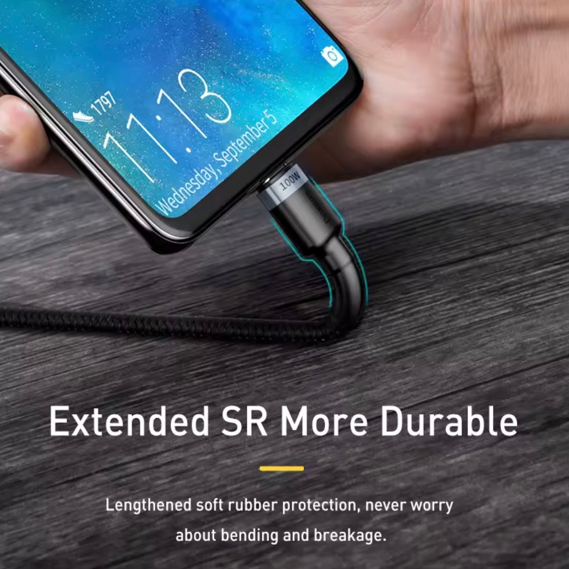 2m Schnnellladekabel USB C