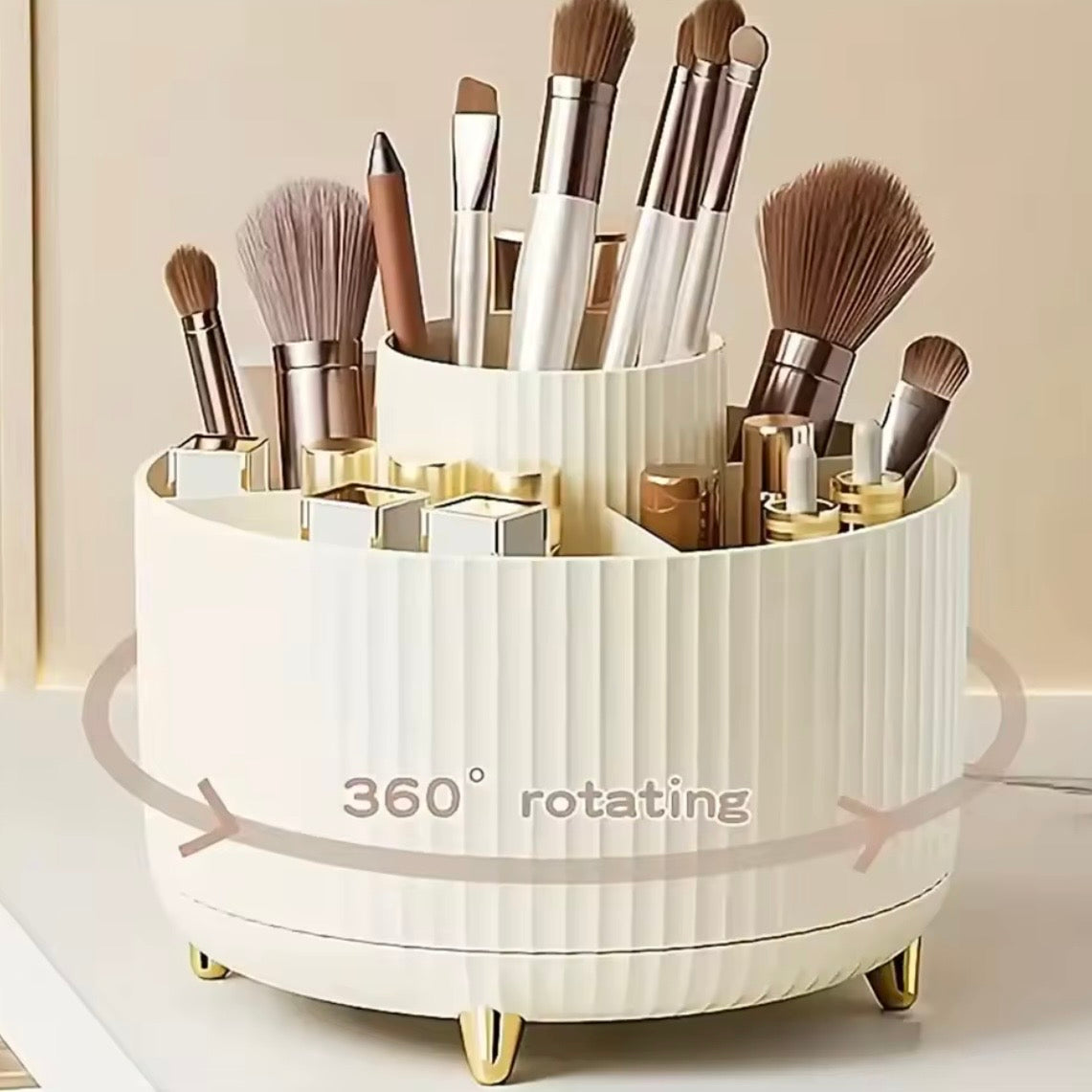 360 ° Drehbarer Make up Organizer