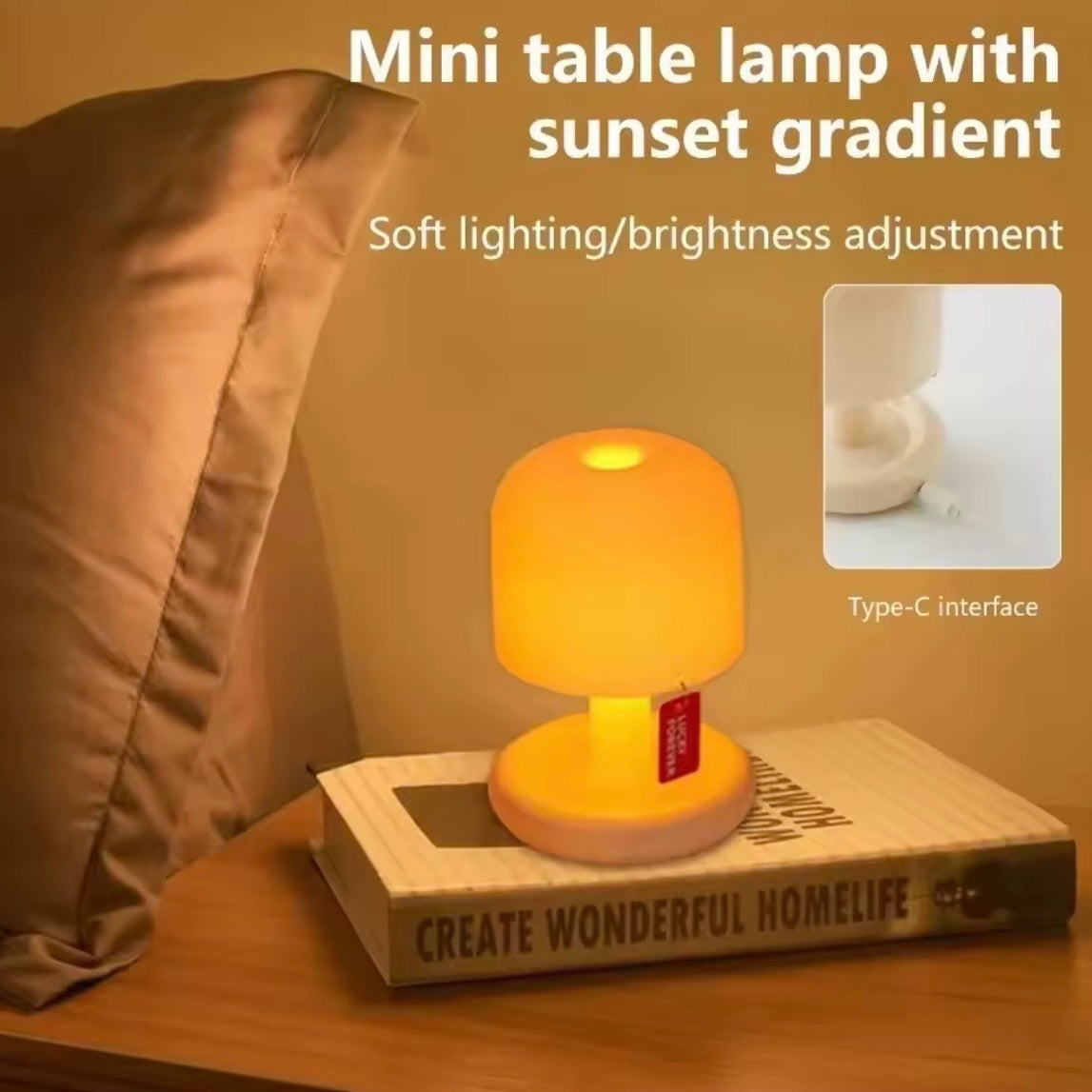 Sonnenuntergang LED-Tischlampe