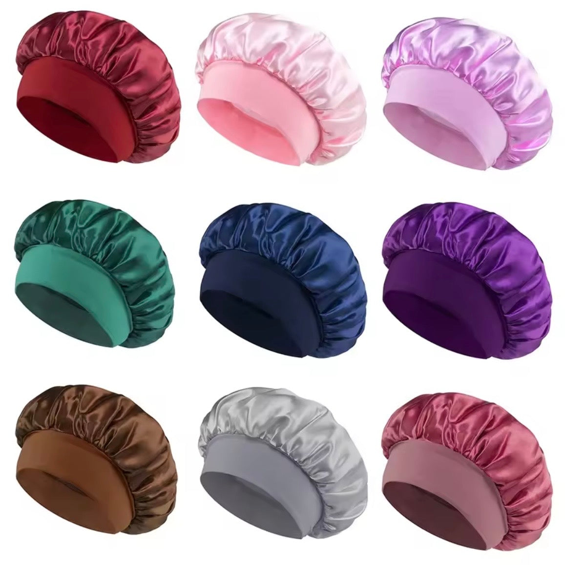 Damen Satin Haube
