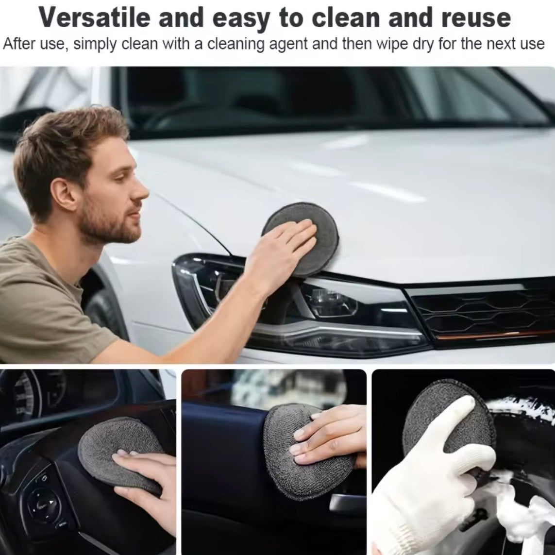 Mikrofaser Autoreinigungsset