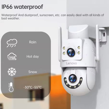 Lenovo 8MP HD Outdoor Überwachungskamera
