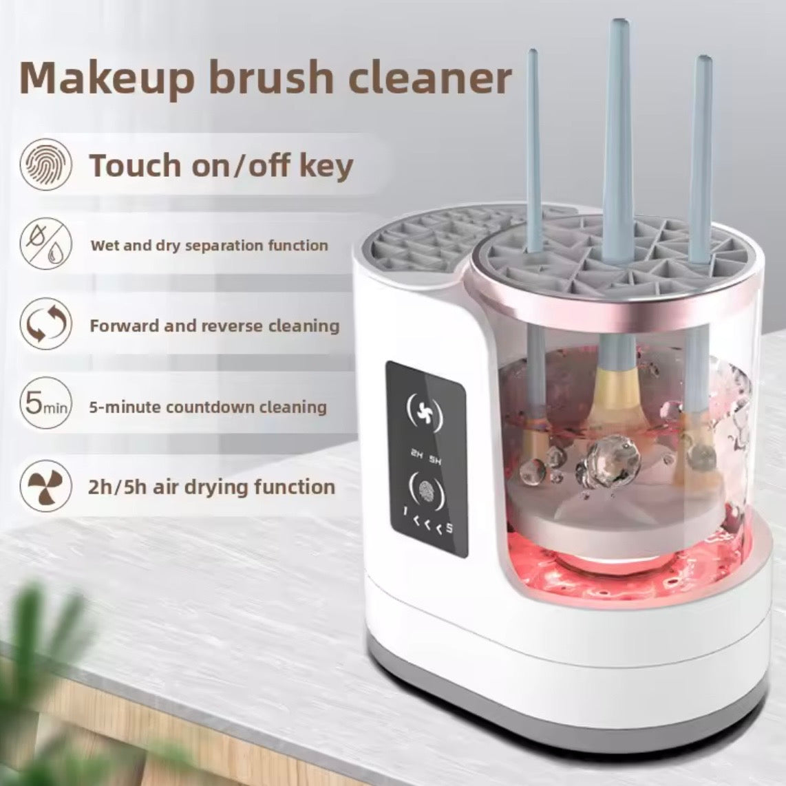 Make up Pinsel Waschmaschine