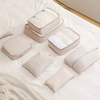 9 Teiliges Set Reise Aufbewahrungstaschen Organizer