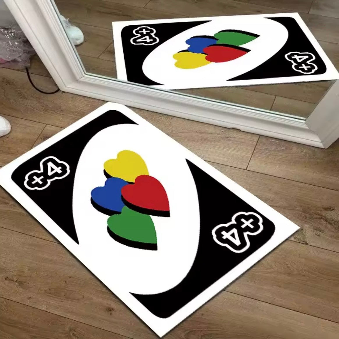 Spielkarte Fussmatte