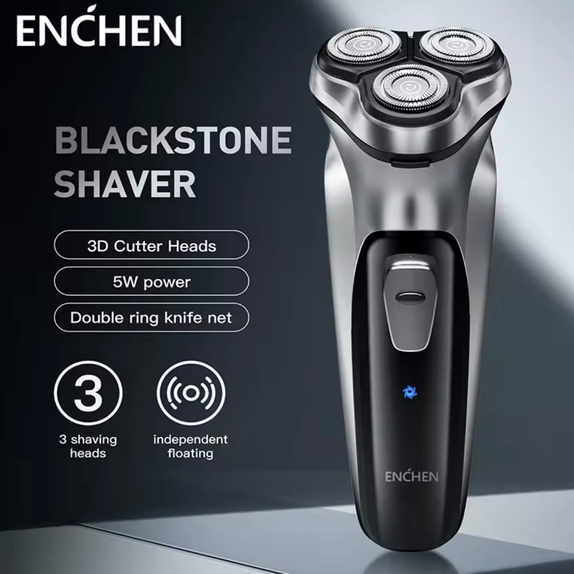 Enchen Blackstone Elektro Rotations Rasierer