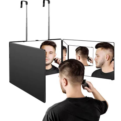 Tragbarer 3 fach klappbarer Schminkspiegel