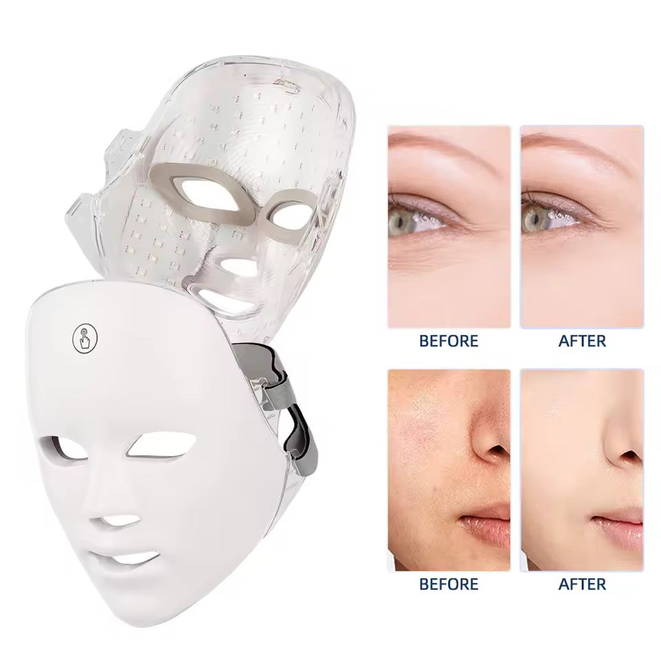 Wiederaufladbare Rot Licht LED Gesichtsmaske