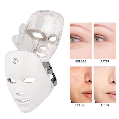Wiederaufladbare Rot Licht LED Gesichtsmaske