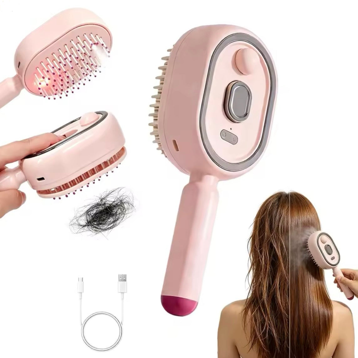 Elektrische Sprüh Luftkissenbürste für Frauen