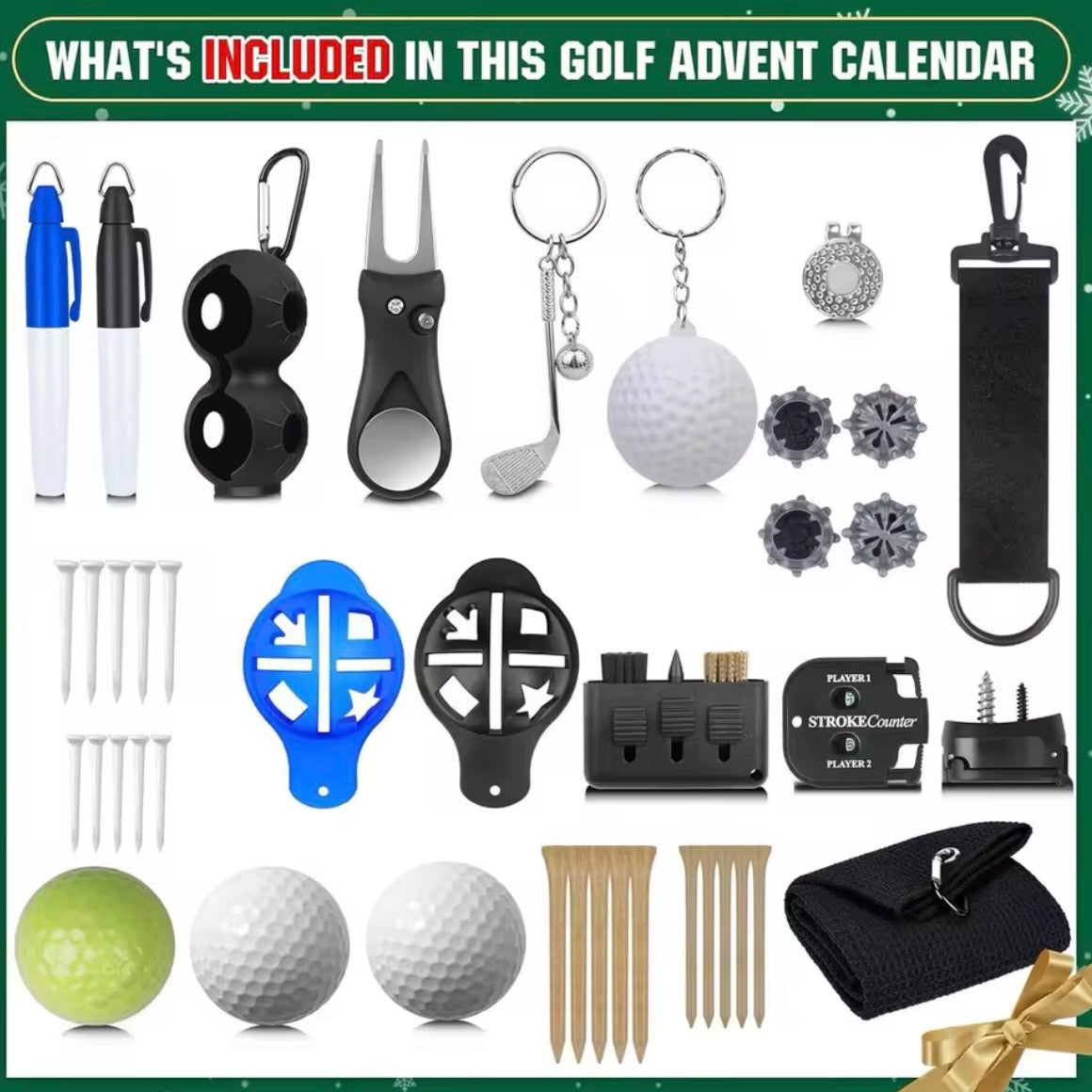 Golf Adventskalender Box