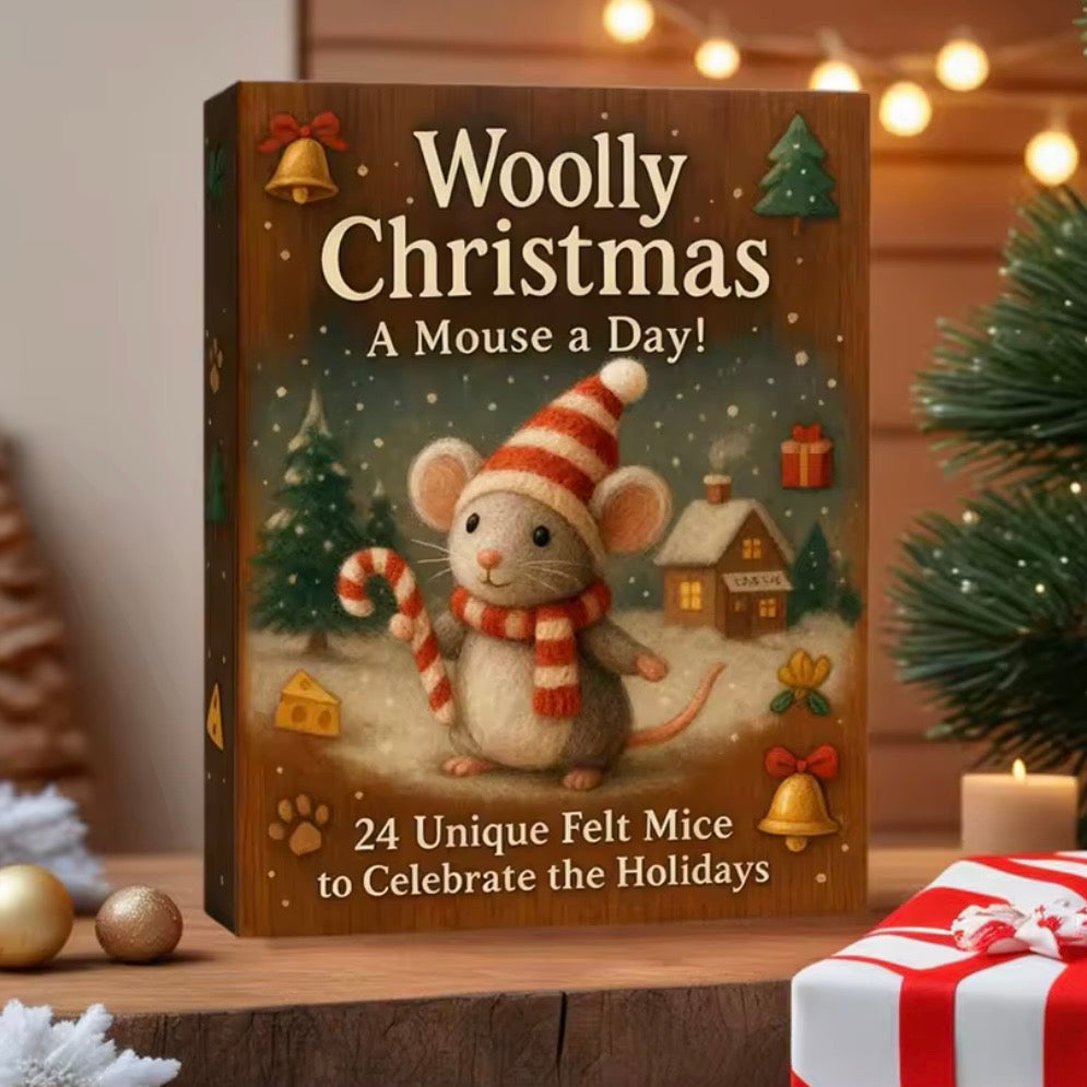 Maus Adventskalender 2D-Acryl
