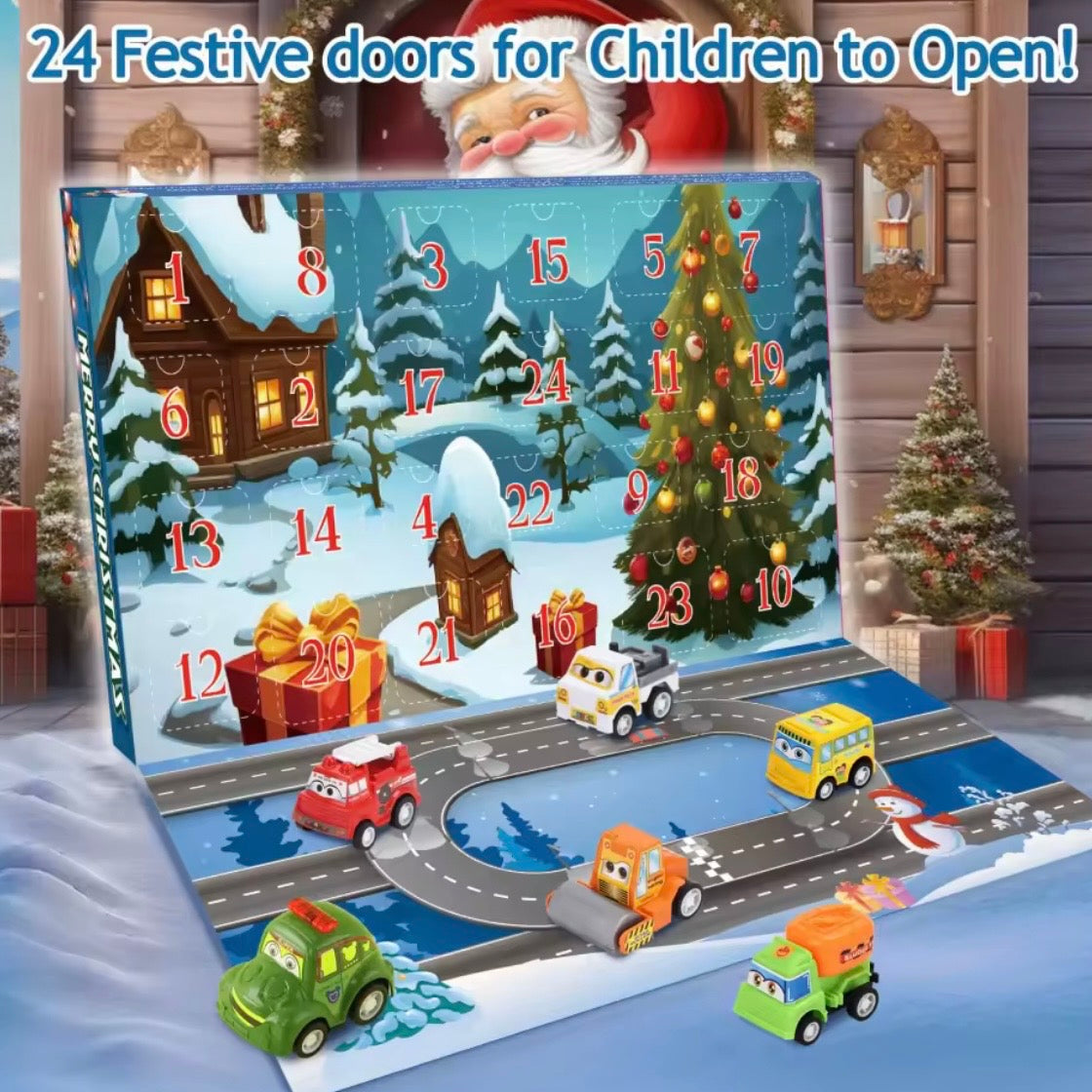 Autospielzeug Adventskalender