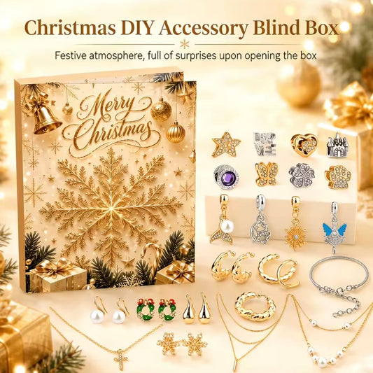 Metallperlen Armband Set Adventskalender