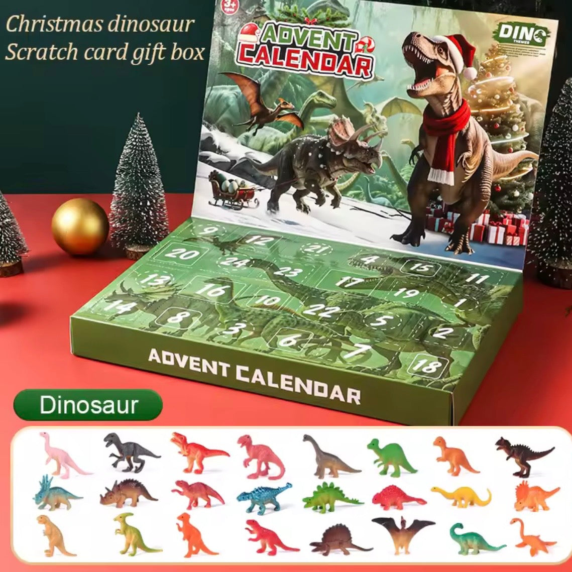 Dinosaurier Adventskalender