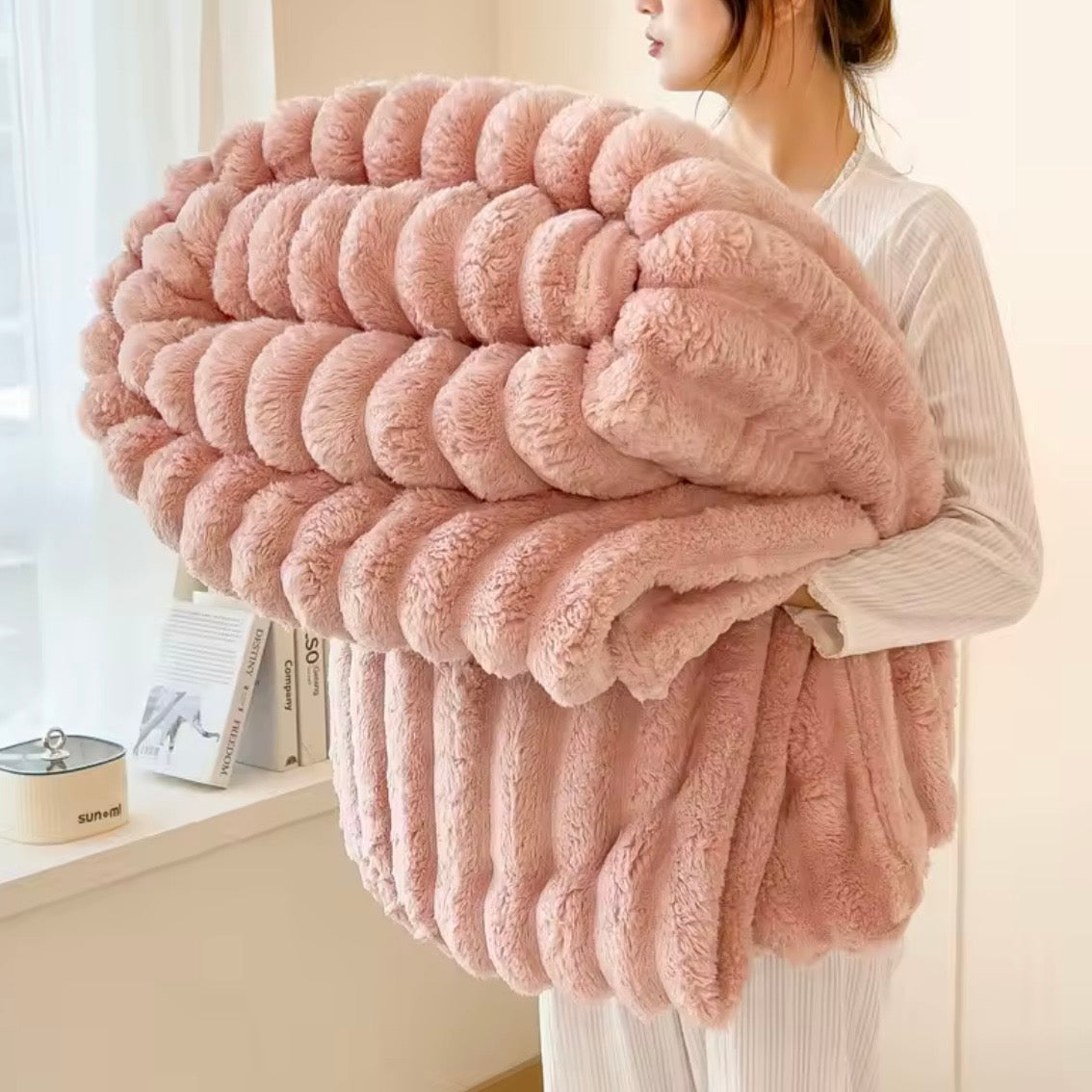 Plüschdecke