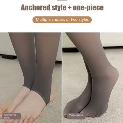 Fleece Thermostrümpfe für Damen