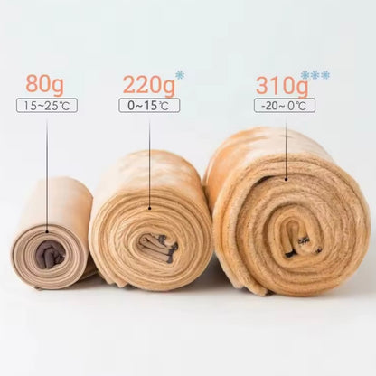 Fleece Thermostrümpfe für Damen