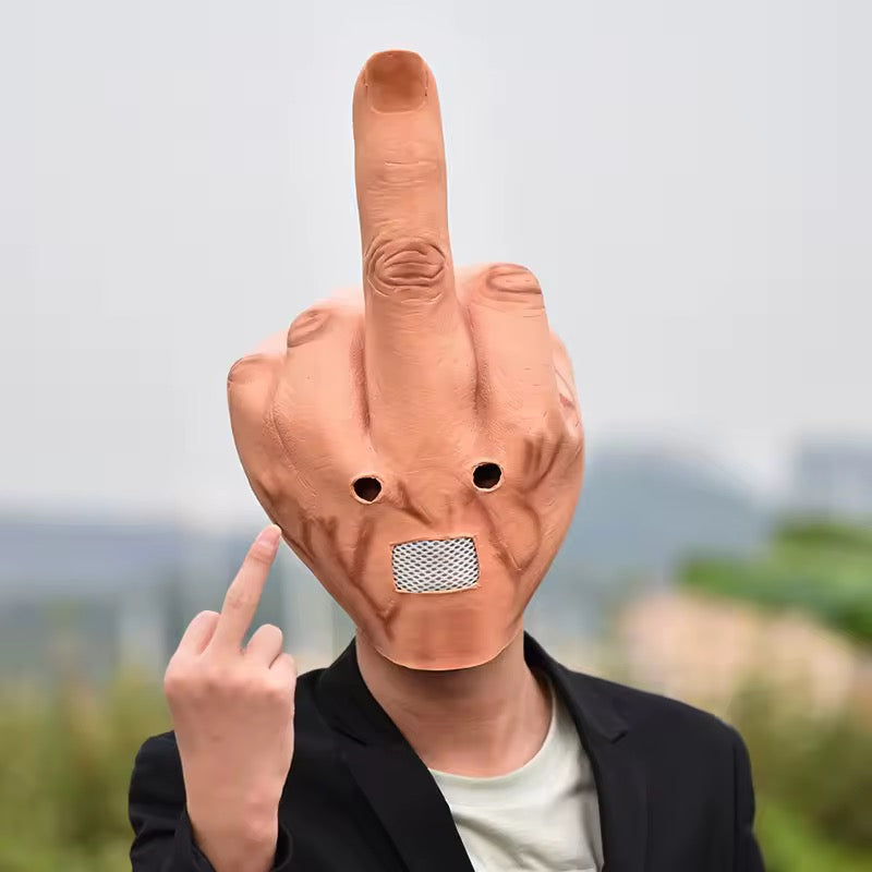 Mittelfinger Maske