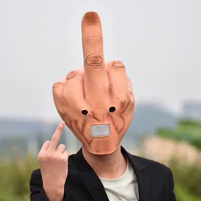 Mittelfinger Maske