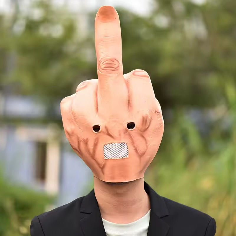 Mittelfinger Maske